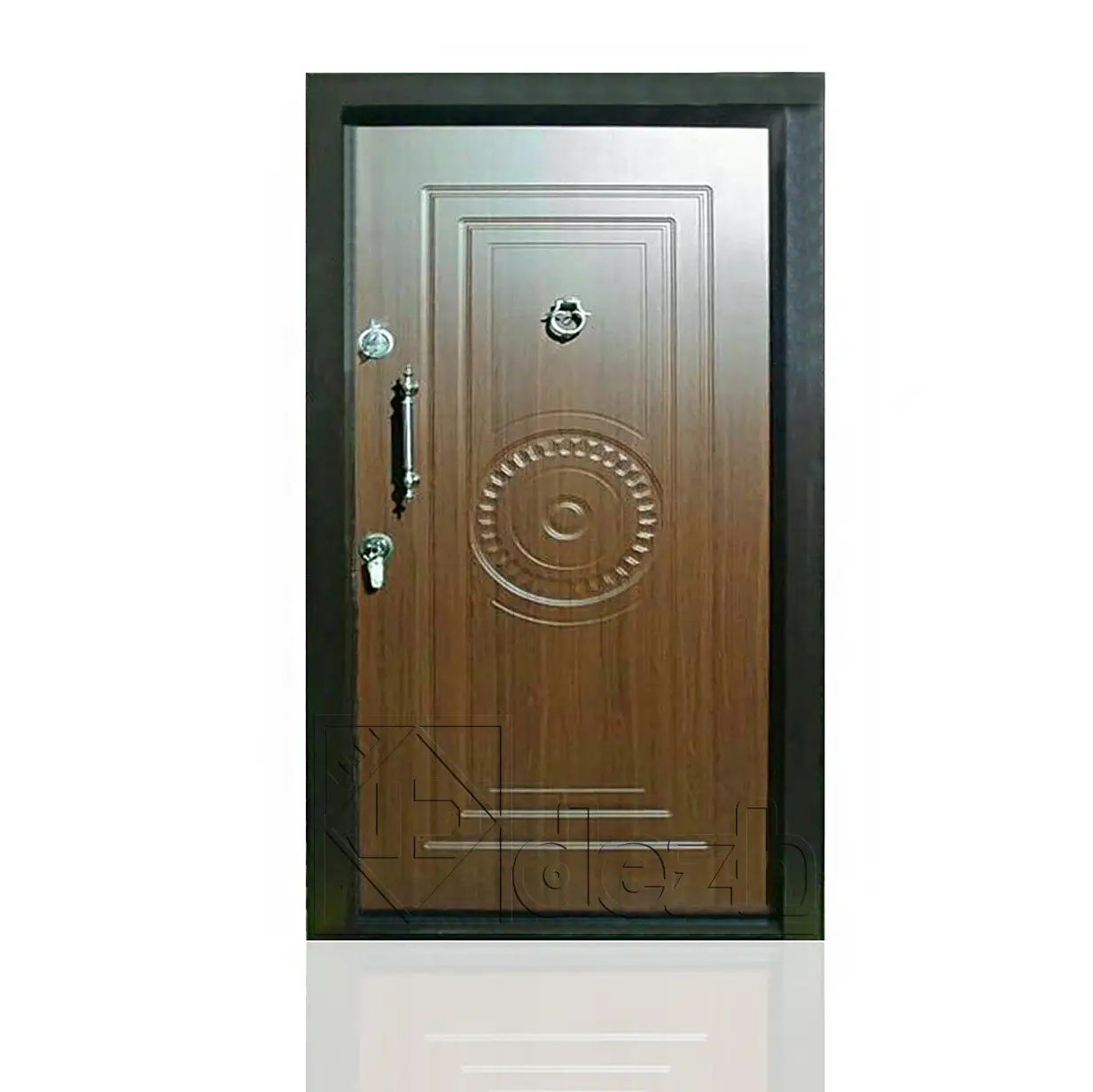 درب ضد سرقت سری اکونومی روکش پی وی سی مدل DZ-168