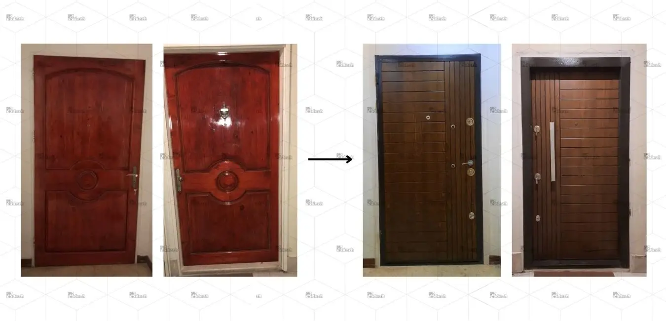 نمونه درب های نصب شده 14 نمونه درب های نصب شده Sharifi نمونه درب های نصب شده