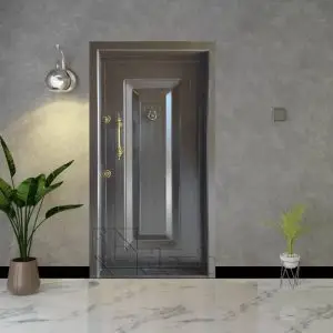 درب ضد سرقت یک رو فلز مدل DZ-228