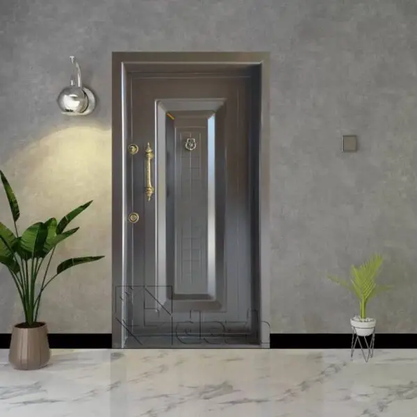 درب ضد سرقت یک رو فلز مدل DZ-228