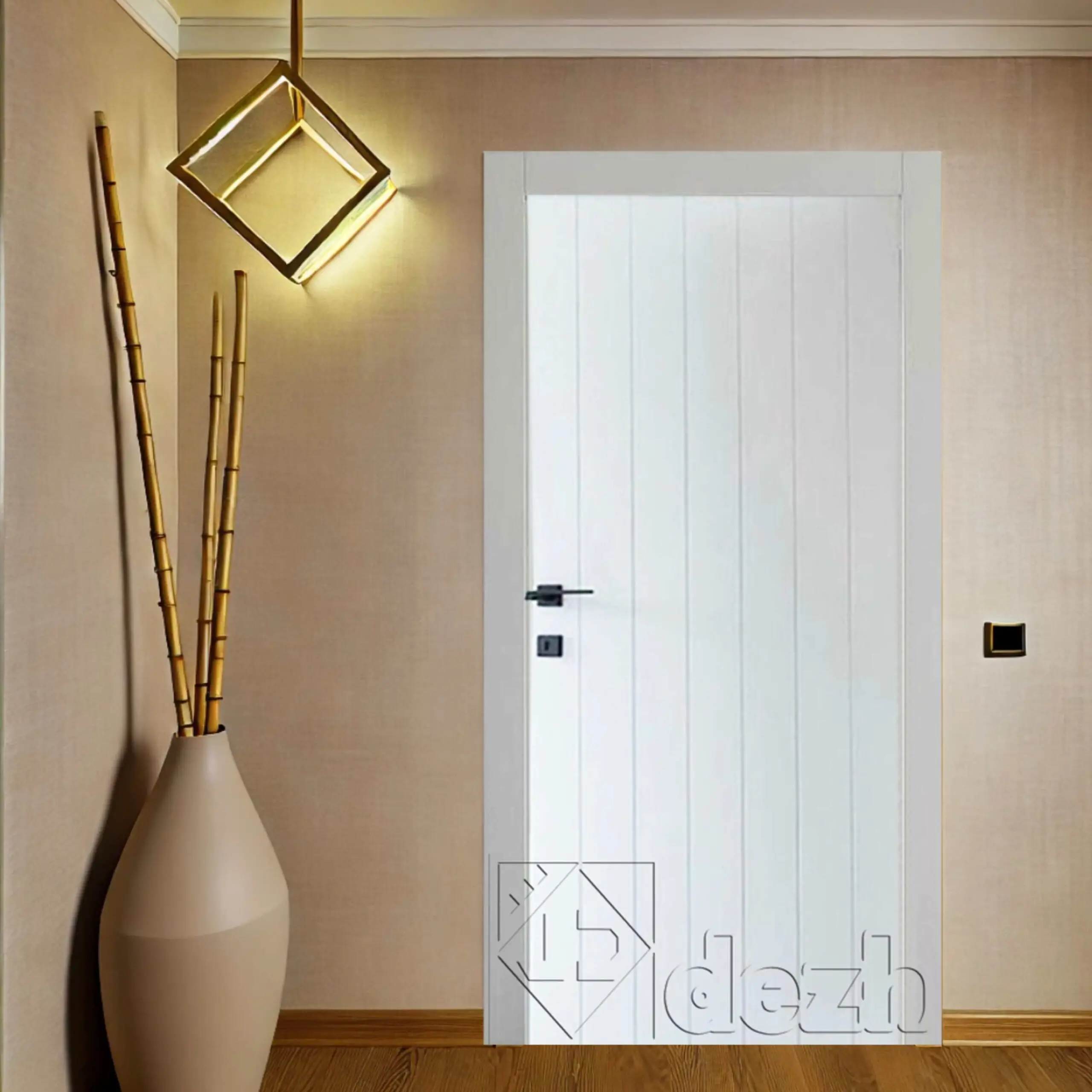 درب اتاقی ام دی اف 8 میل مدل DM-42