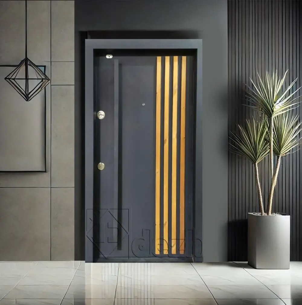 درب ضدسرقت رویه فلز سری درجه یک مدل DZ-116