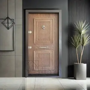 درب ضد سرقت سری درجه یک ، تک لنگه مدل DZ-124