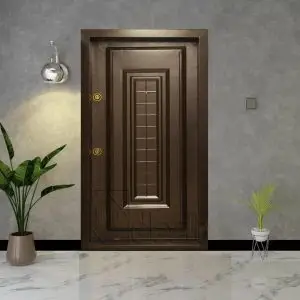 درب ضد سرقت یک رو فلز مدل DZ-۱۲۵