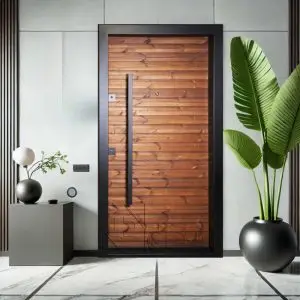 درب ضد سرقت تک لنگه سری لوکس مدل DZ-163