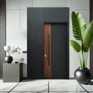 درب ضد سرقت تک لنگه سری لوکس مدل DZ-255