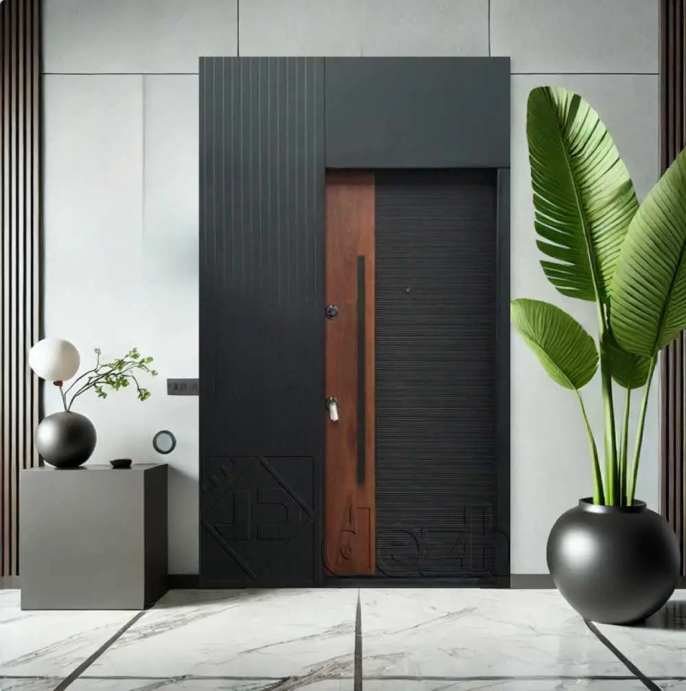 درب ضد سرقت تک لنگه سری لوکس مدل DZ-255