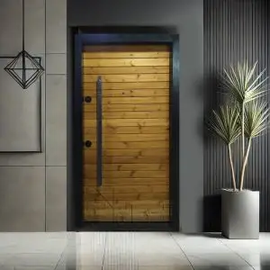 درب ضد سرقت تک لنگه سری درجه یک ترمو مدل DZ-263