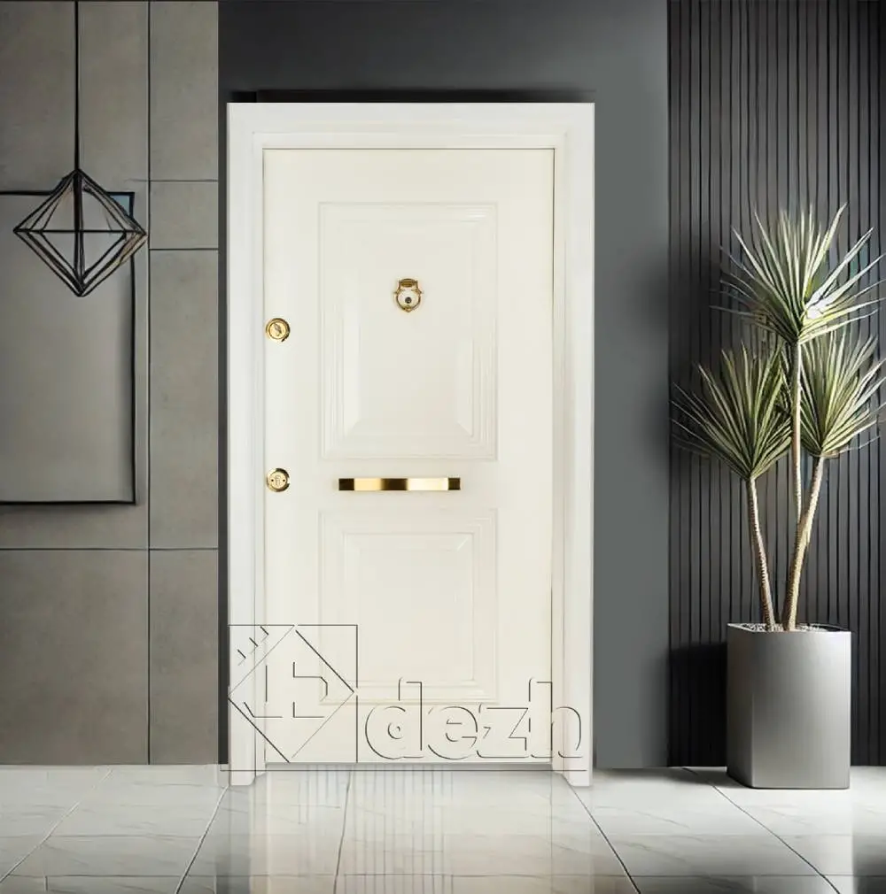 درب ضد سرقت سفید درجه یک تک لنگه مدل DZ-52