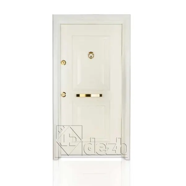 درب ضد سرقت سفید لوکس تک لنگه مدل DZ-53