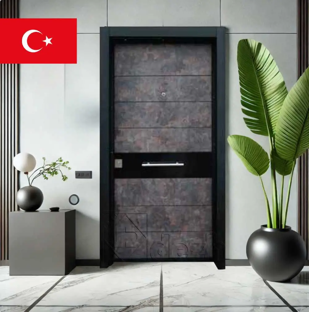 درب ضد سرقت مدرن طوسی ترکیه ای مدل dz-554