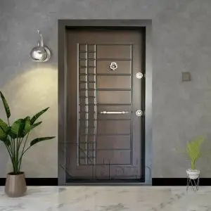 درب ضد سرقت سری اکونومی ، تک لنگه مدل DZ-413