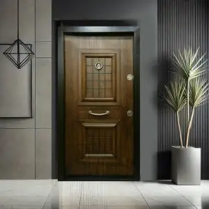 درب ضد سرقت دژ سری درجه یک تک لنگه مدل DZ-178