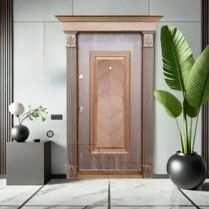 درب ضد سرقت تاج دار لوکس مدل DZ-214