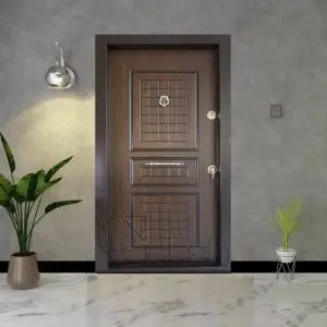 درب ضد سرقت سری اکونومی ، تک لنگه مدل DZ-414