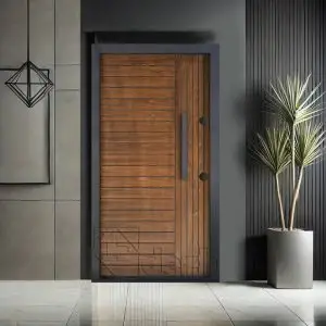 درب ضد سرقت سری درجه یک ، تک لنگه، تحویل فوری مدل DZ-97