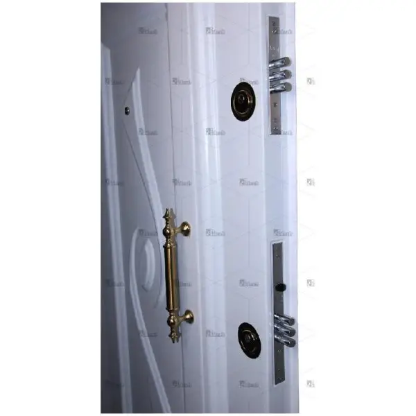 درب ضد سرقت سفید رویه فلز سری درجه یک مدل DZ-117 3 درب ضد سرقت سفید رویه فلز سری درجه یک مدل DZ-117 قفل درب ضد سرقت سفید رویه فلز سری درجه یک مدل DZ-117