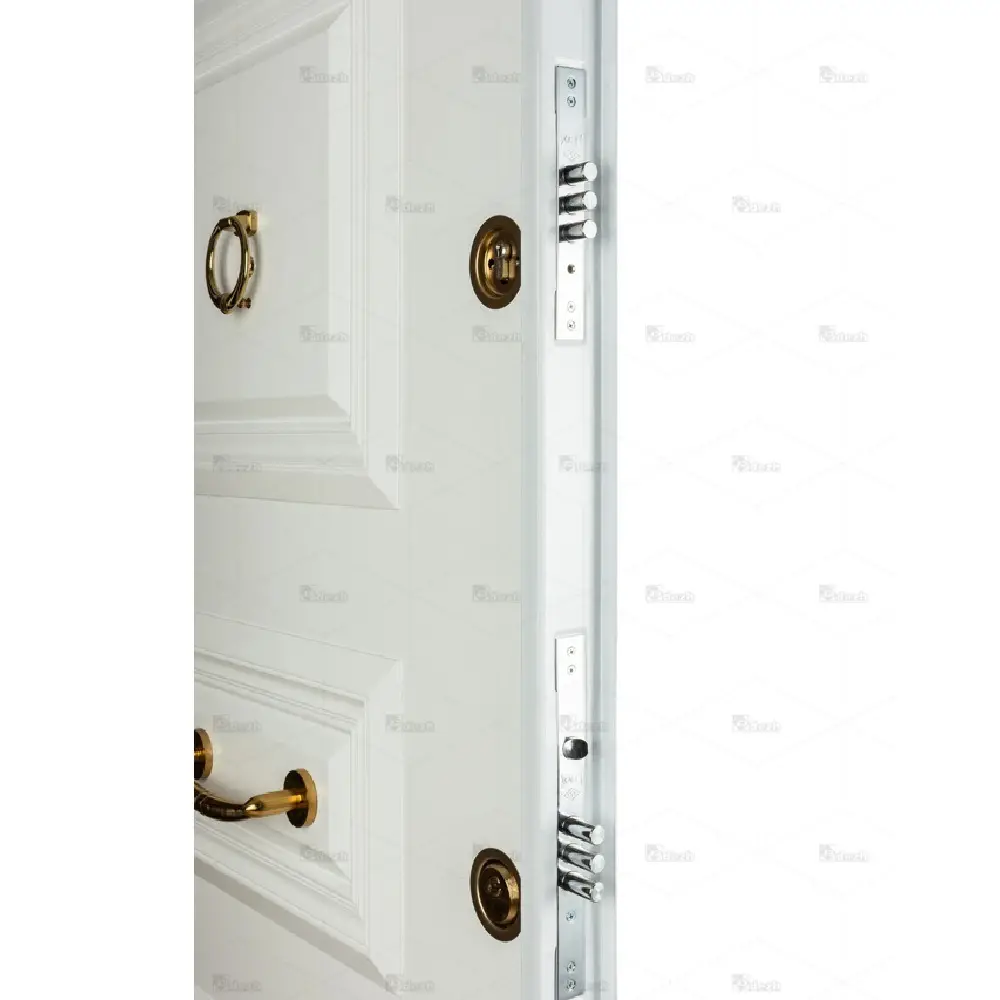 درب ضد سرقت سفید درجه یک تک لنگه مدل DZ-52 - Image 5