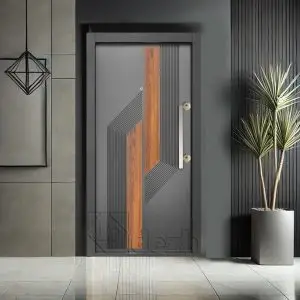 درب ضد سرقت تک لنگه سری درجه یک مدل DZ-81