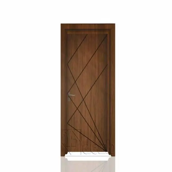 درب اتاقی تمام ضد آب از جنس پلی وود مدل dm-123