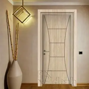 درب اتاقی تمام ضد آب از جنس پلی وود مدل dm-107