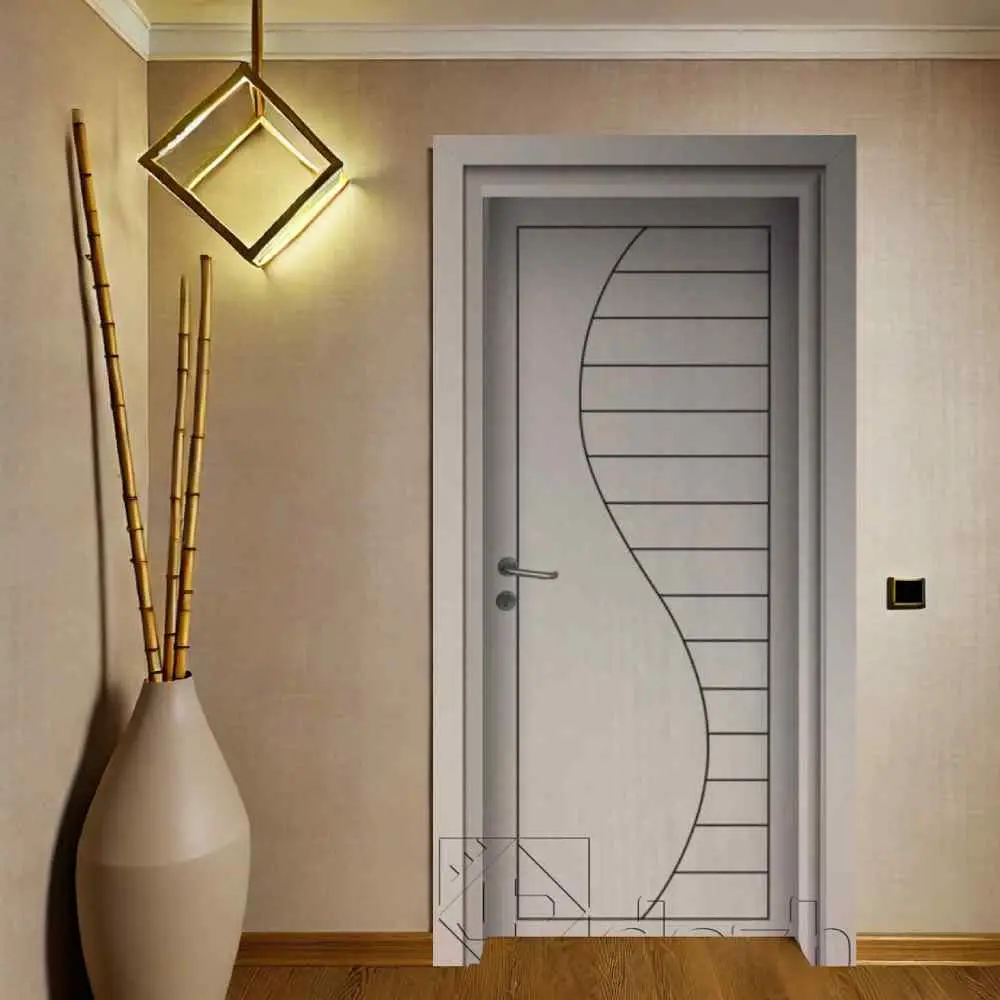 درب اتاقی تمام ضد آب از جنس پلی وود مدل dm-112