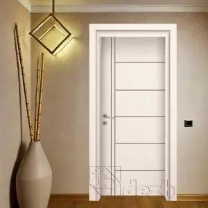 درب اتاقی تمام ضد آب از جنس پلی وود مدل dm-113