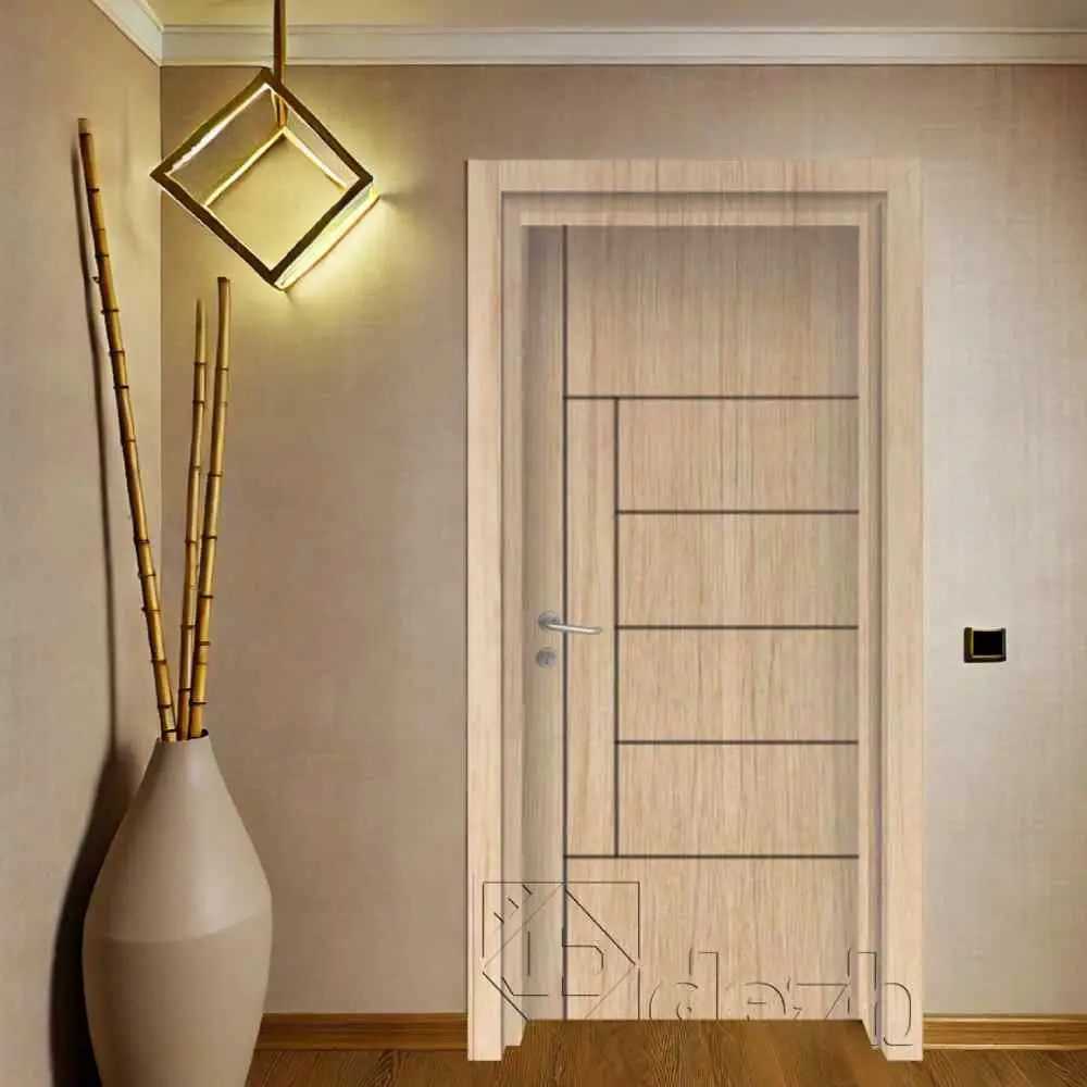 درب اتاقی تمام ضد آب از جنس پلی وود مدل dm-114