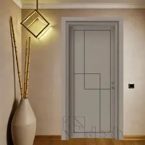 درب اتاقی تمام ضد آب از جنس پلی وود مدل dm-116