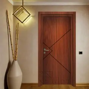 درب اتاقی تمام ضد آب از جنس پلی وود مدل dm-118