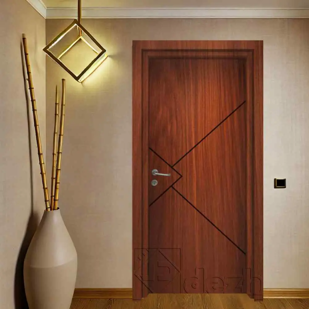 درب اتاقی تمام ضد آب از جنس پلی وود مدل dm-118