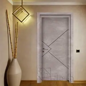 درب اتاقی تمام ضد آب از جنس پلی وود مدل dm-121