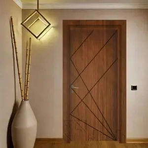 درب اتاقی تمام ضد آب از جنس پلی وود مدل dm-123