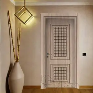 درب اتاقی تمام ضد آب از جنس پلی وود مدل dm-126