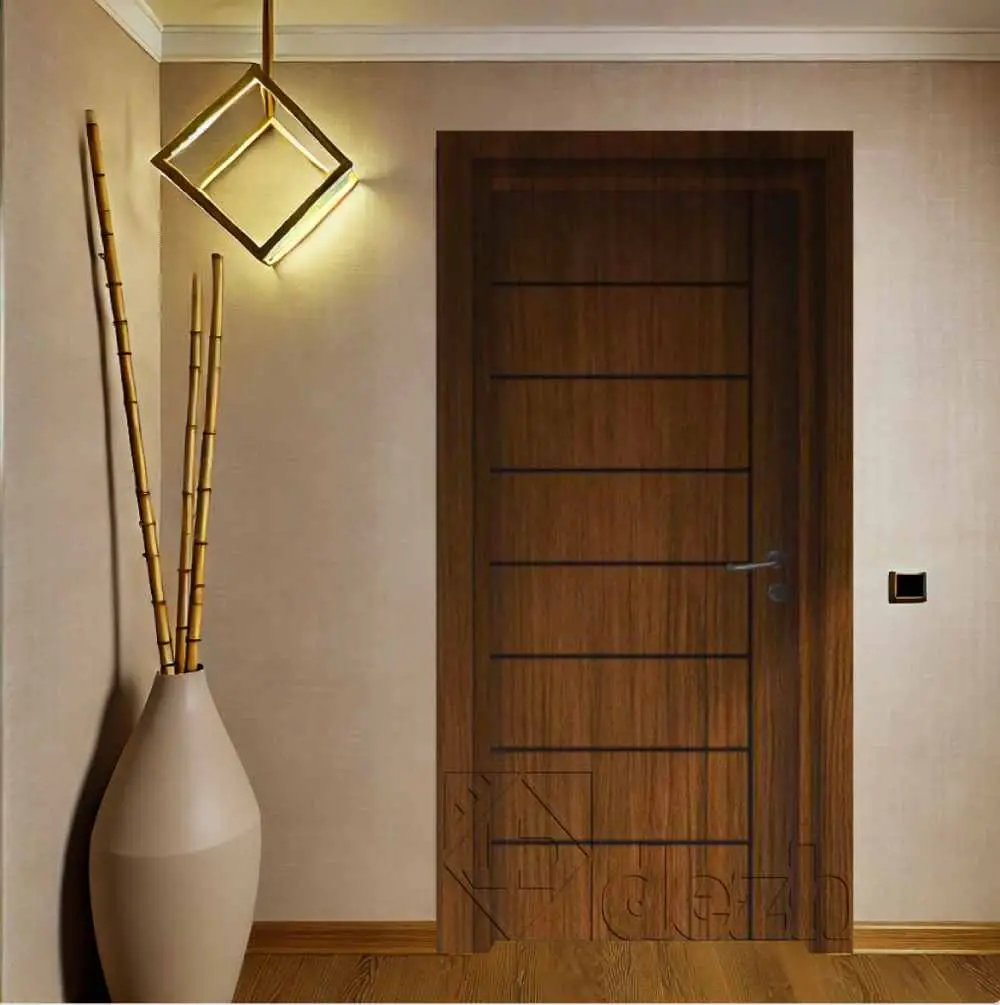 درب اتاقی تمام ضد آب از جنس پلی وود مدل dm-127