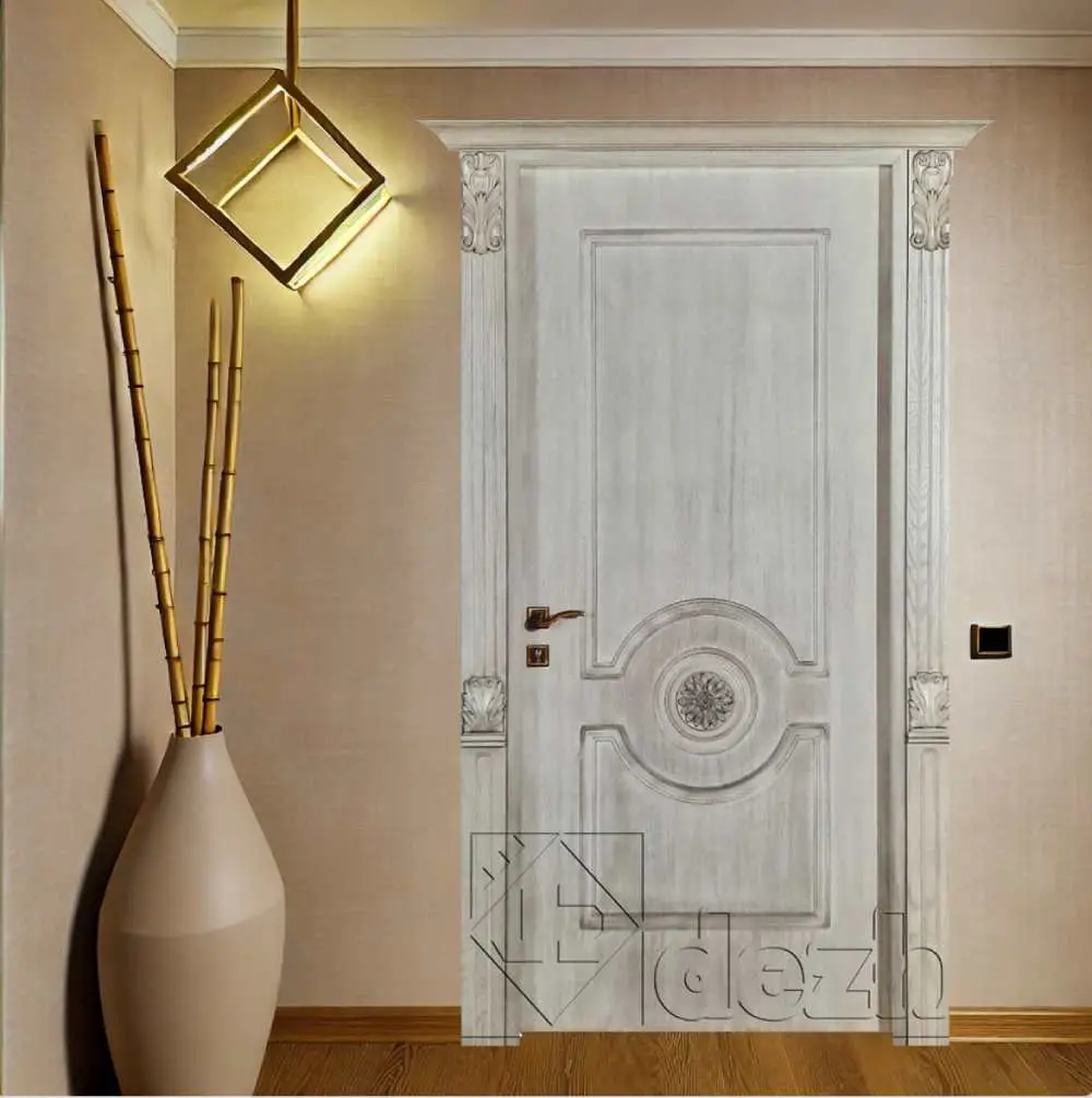 درب اتاقی با روکش طبیعی چوب مدل dm-59