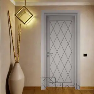 درب اتاقی تمام ضد آب از جنس پلی وود مدل dm-124