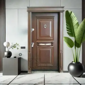 درب ضد سرقت تک لنگه سری لوکس مدل DZ-59