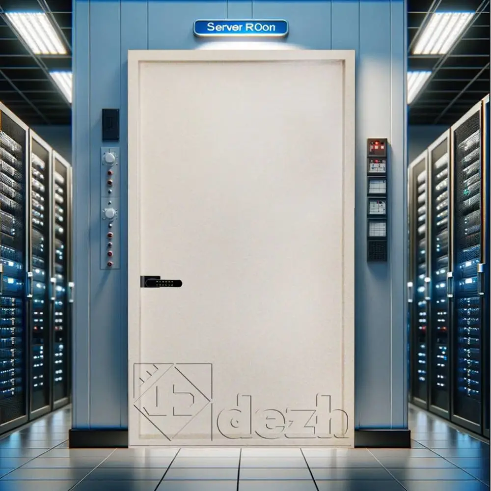 درب اتاق سرور با عایق داخلی پشم سنگ مدل DZ-374