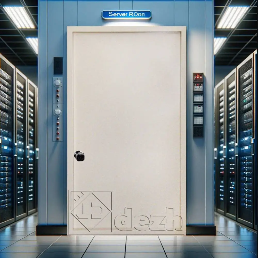 درب اتاق سرور با عایق داخلی پشم سنگ مدل DZ-379