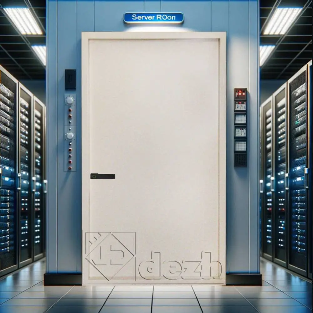 درب اتاق سرور با عایق داخلی پشم سنگ مدل DZ-380