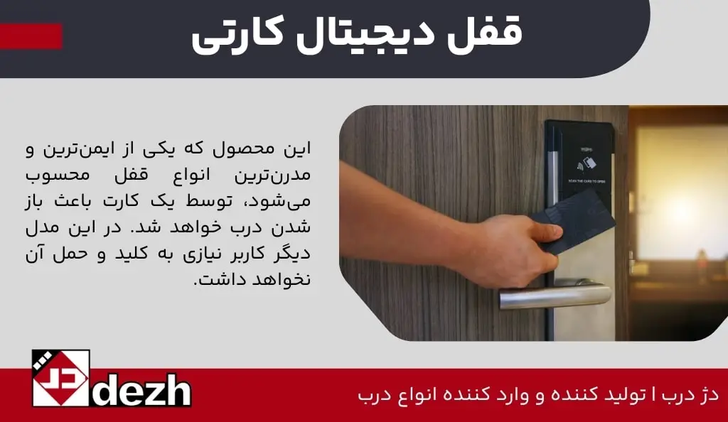 قفل دیجیتال کارتی