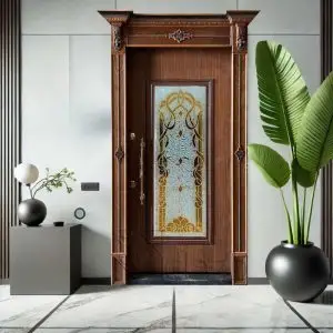 درب ضد سرقت تک لنگه سری لوکس مدل DZ-344