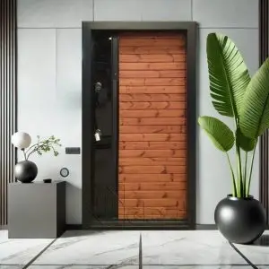 درب ضد سرقت تک لنگه سری لوکس مدل DZ-356