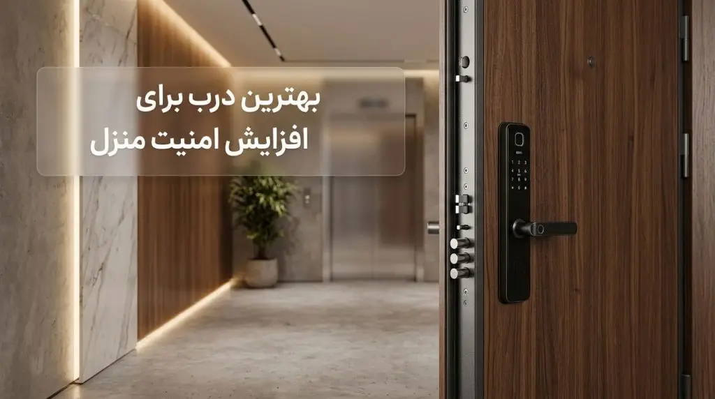 بهترین درب برای افزایش امنیت منزل