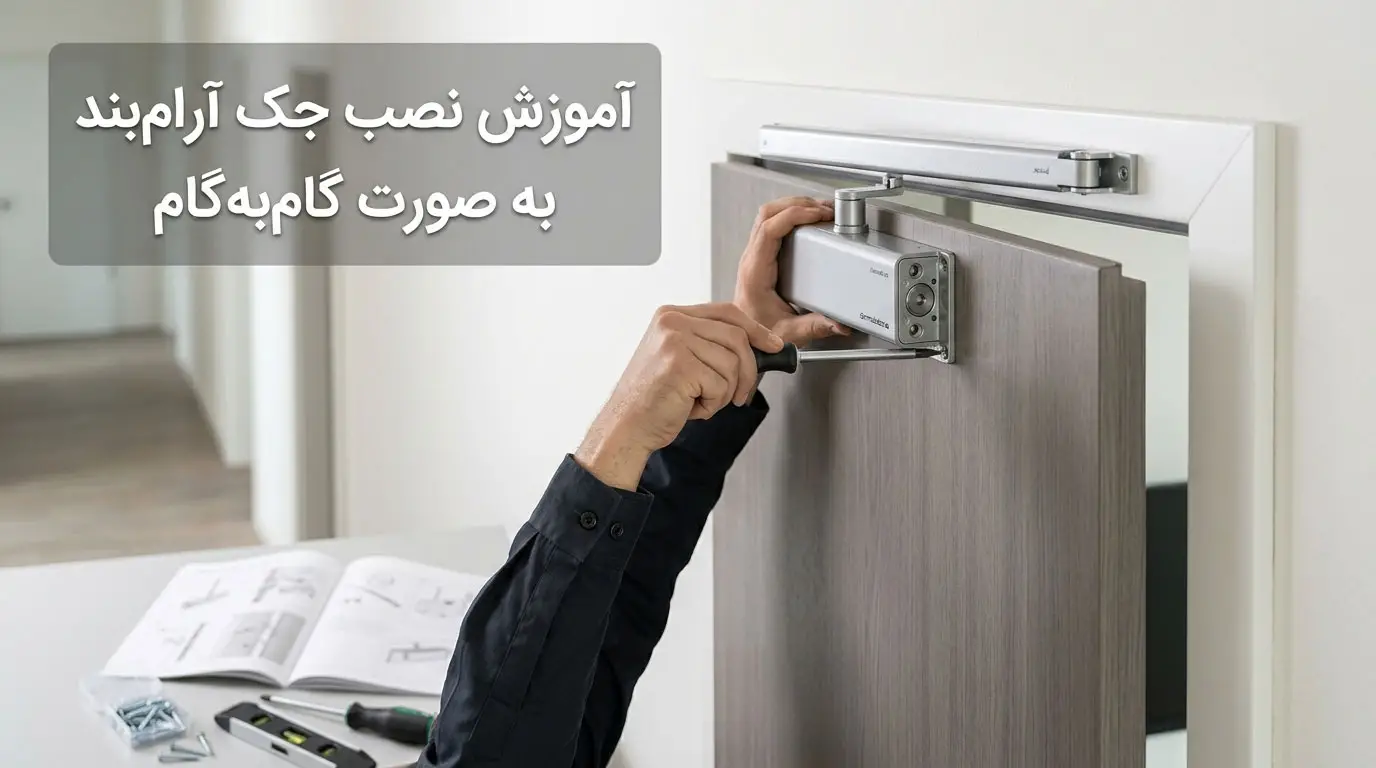 آموزش نصب جک آرام‌بند به صورت گام‌به‌گام