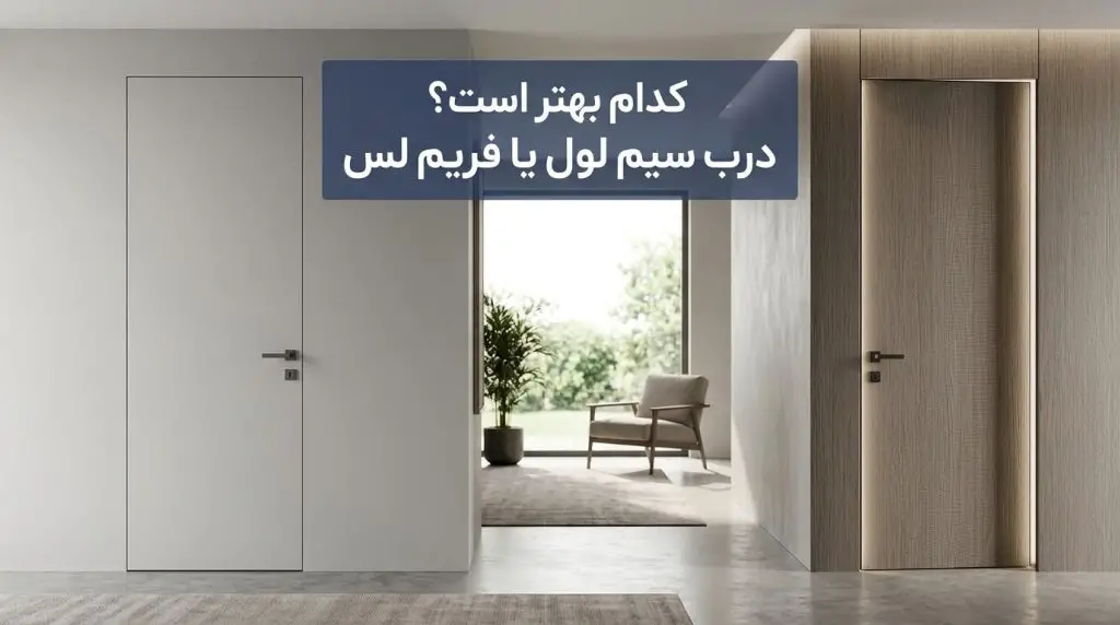 کدام بهتر است؟ درب سیم لول یا فریم لس