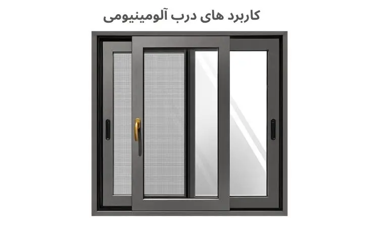 کاربرد های درب آلومینیومی