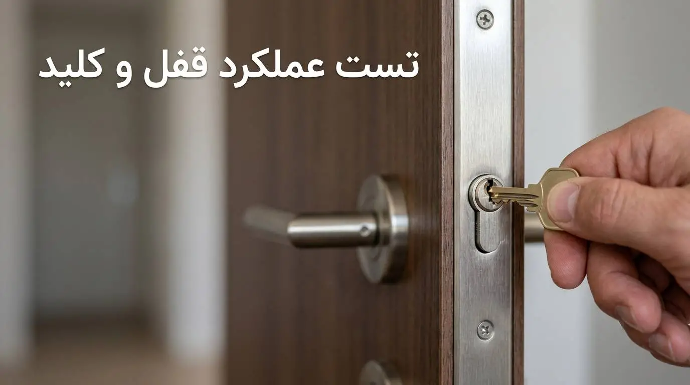 4534 تعویض مغزی قفل درب ضد سرقت؛ آموزش گام به گام + تصویر