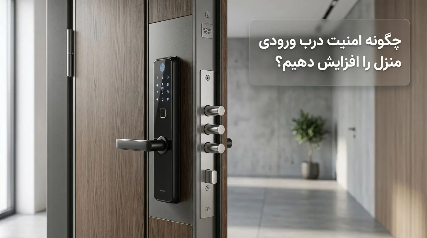 چگونه امنیت درب ورودی منزل را افزایش دهیم؟